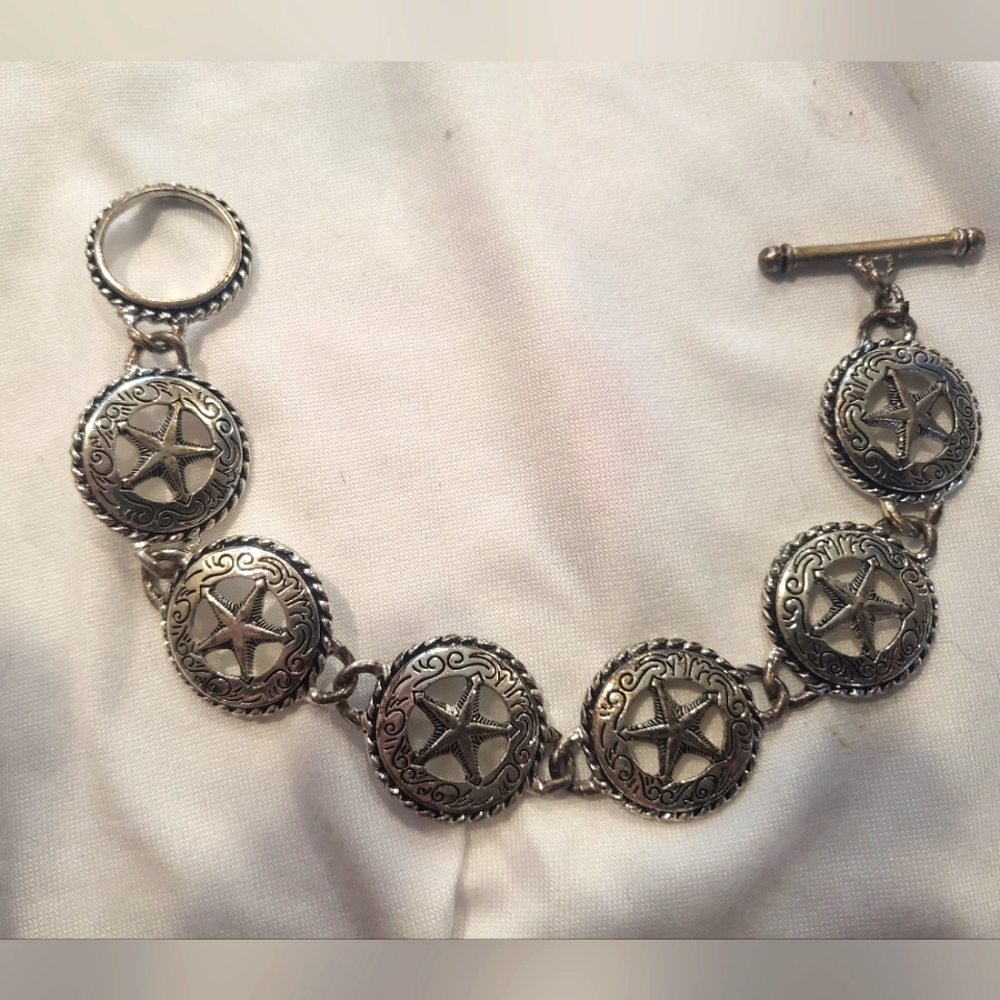 Silver Star Bracelet